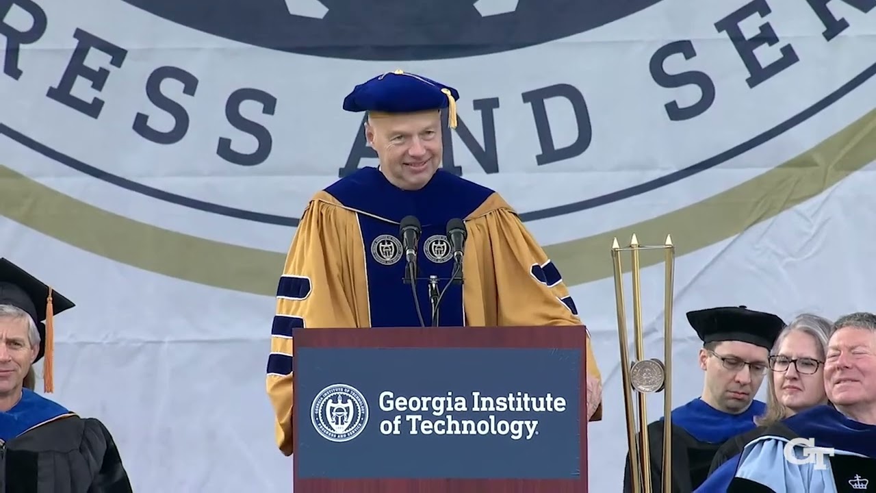 Sebastian Thrun at 2024 Commencement